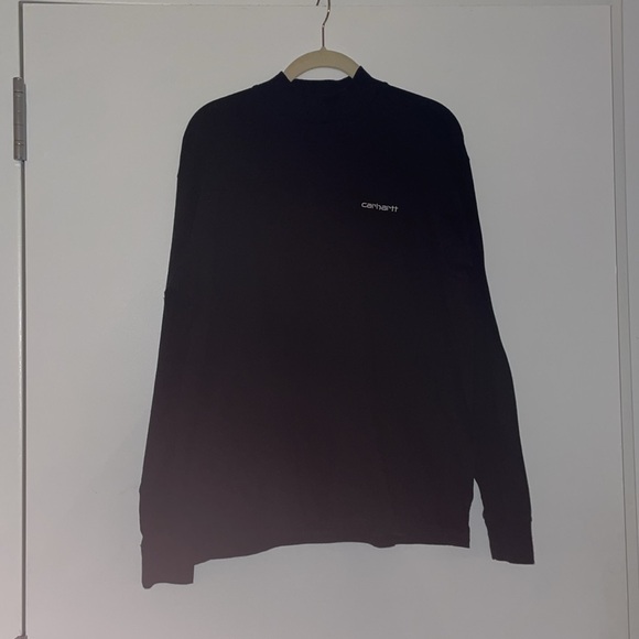 Carhartt WIP Mockneck Script Embroidery Longsleeve - Picture 3 of 8